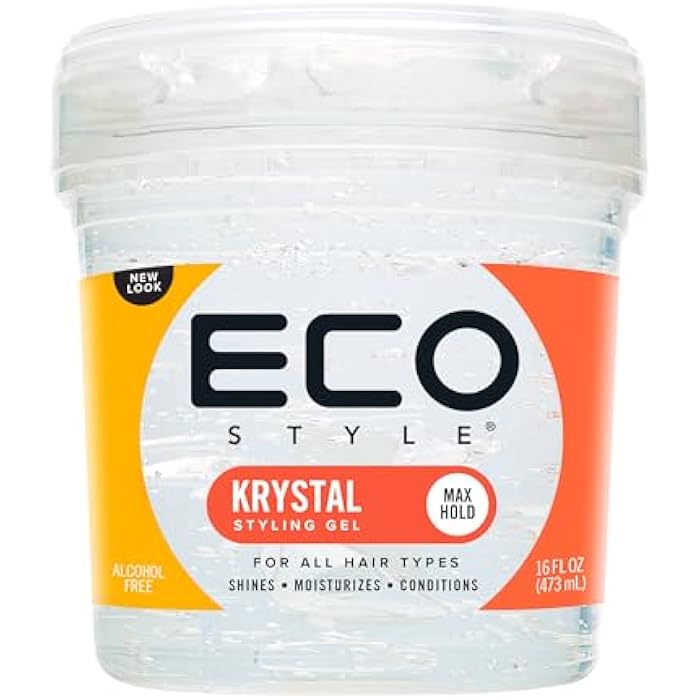 Eco Style Krystal Styling Gel, Clear, 473 ml - Image 1